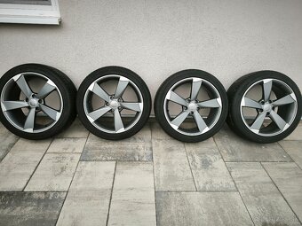 5x112 R18 Letna sada Original Audi A4 + 245/40 R18 Hankook - 2