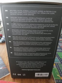 Predam naparovac, vařič pre Babatka. - 2