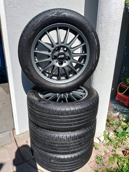 Hliníkové alu disky Renault 5x114,3 s letnými pneu R16 - 2