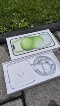 Predám Apple Iphone 15, 128gb green, ako nový TOP stav - 2