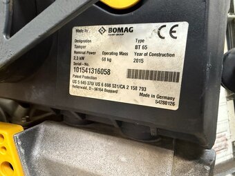 2. Vibračné dusadlo Bomag BT 65 - 2