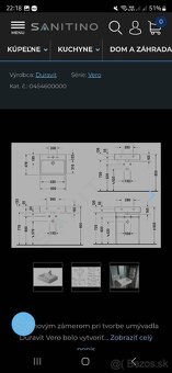 DURAVIT VERO UMÝVADLO s okrasným sifónom a výpusťou - 2