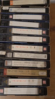 VHS kazety nahrávané 36 kusov - 2
