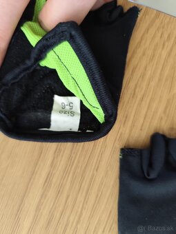 Detské cyklistické rukavice, veľkosť 5-6 - 2