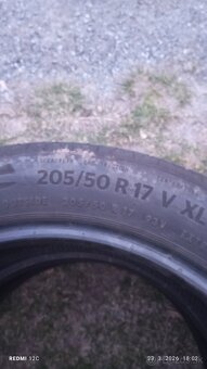 letne pneu 205/50 r17 - 2