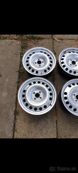Plechove disky opel 4x100mm R16 - 2