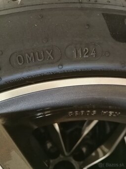 5x112 R17 ET 37 + letne pneu. Michelin P5 - 2