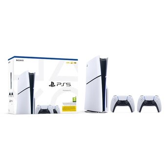 PlayStation 5 Slim + Extra DualSense controller - 2