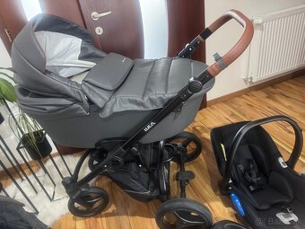 Kombinovaný kočík Bebetto Luca Pro 03 3v1 + Isofix - 2