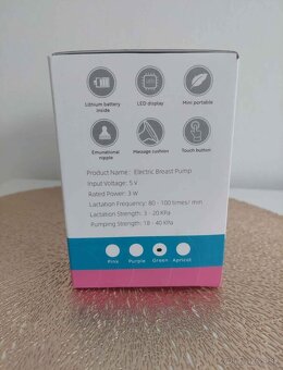 Predám elektrickú odsávačku mlieka Mericare – ako nová - 2