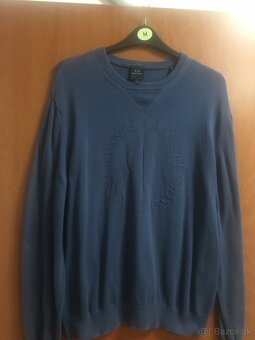 ARMANI EXCHANGE originál pánsky svetrik XL - 2