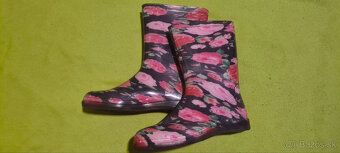 Kvetinové gumáky veľ. 40 - 2