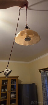Predám luster a retro lampu na chalupu - 2