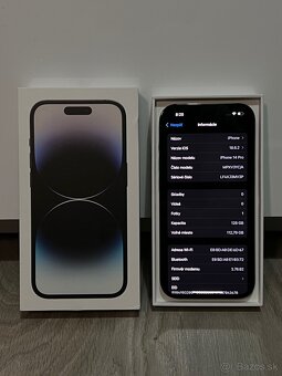 iPhone 14 Pro 128GB / Zdravie Baterie 87% - 2