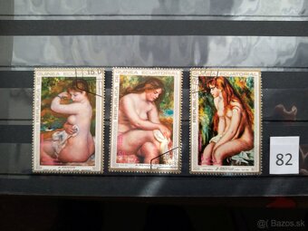 Poštové známky č.584 - AFRICKÉ ŠTÁTY - V. - 19 ks sérií - 2