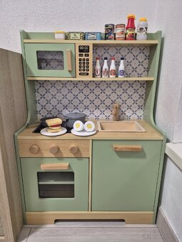 Detská kuchynka s bohatým príslušenstvom - 2