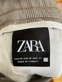 Nové pánske štýlové nohavice zn. Zara - veľ. M (31) - 2