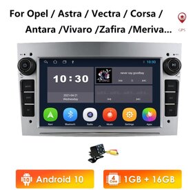 2GB Android 2din autoradio OPEL VECTRA, CORSA, ASTRA, ZAFIRA - 2