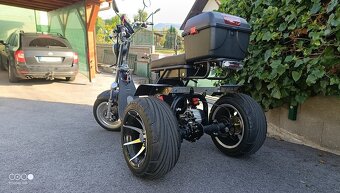 Elektrickú kolobežku Harley trojkolesový výkonný2000 W motor - 2