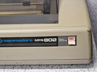 COMMODORE MPS 802 / Historická tlačiareň - 2