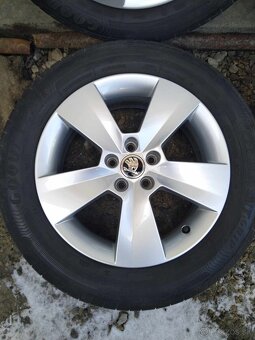 16" letné sada ŠKODA SCALA originál. - 2
