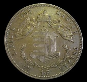 FJI. - zlatník 1868 KB - R - 2