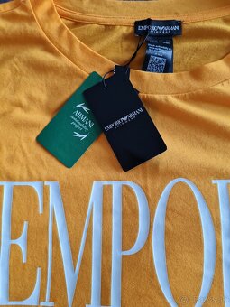 Žlté úplne nové minišaty Emporio Armani - 2