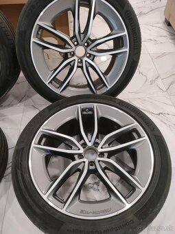 4ks alu disky r22 orig. AMG 5x112 r22 pneu + snimače tlaku - 2