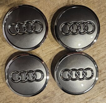 Nové stredové krytky AUDI - 61mm - 2