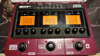 Predam basgitarovy multiefekt Zoom B3 - 2