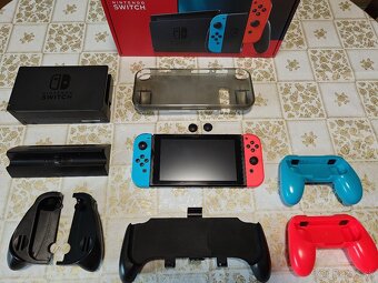Nintendo Switch + 512GB SD karta + Mario Kart 8 - 2