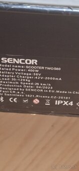 Elektrická kolobežka Sencor Two S60 Bazár u Milušky - 2