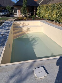 Bazénová fólia Elbe Motion Sand Beach - 2