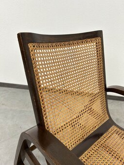 Oddychové art deco kreslo no.668 Thonet Debrecen - 2