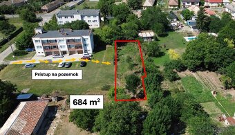 Hronovce – 684 m2 STAVEBNÝ POZEMOK na menší domček/chatu - 2