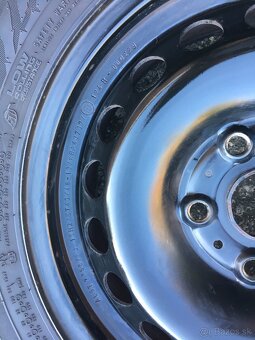 Škoda Octavia 3 plechove disky R15 5x112 195/65r15 - 2