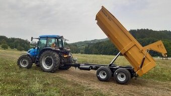 Traktorový náves,Príves,Vlek za traktor,Vlečka,Dumper 10t - 2