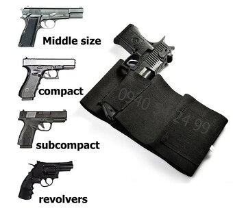 Skryté nosenie - elastický pás - 2