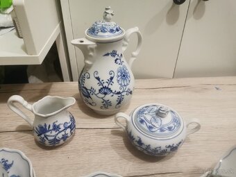 Cibulak, zwiebelmuster, čajový servis - 2