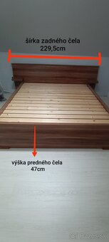 Posteľ s roštom - 2