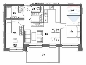 PREDAJ: Krásny 3 izbový byt v novostavbe - 2