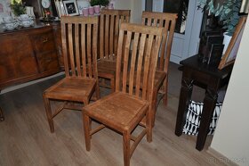 Masívne stoličky z dubového dreva - 2