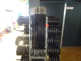 Bodypump-Rack, stojan s tyčami a závažiami - 2