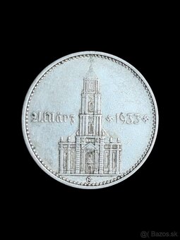 2 Marka 1934 s kostolom a dátumom - 2