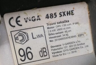 Kosačka VeGA 485 SXHE 7in1 - 2