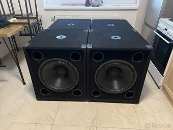 18" Subwoofer Hadex 1300W 650W RMS 8ohm vybavené Kolies - 2