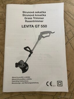 Strúnova kosačka/Levita GT 550 - 2