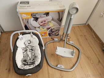 Elektrické hojdacie kresielko Joie Serina 2in1 - 2