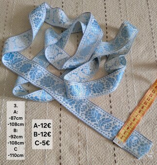 Stary kroj stuhy čepce zápästky - 2