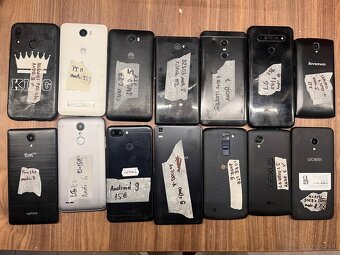 Android 5 až Android 11 smartfóny funkčné - 2